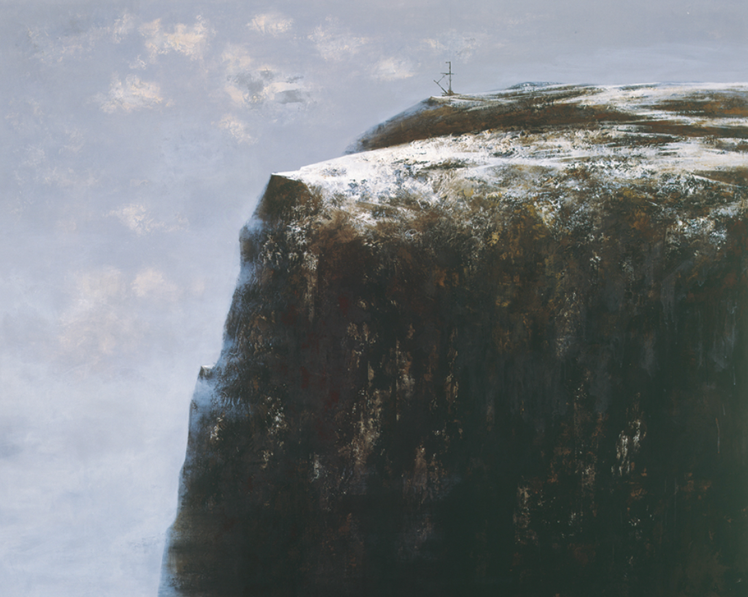 どこまでも届く優しい光の導き】絵画 ,原画,白鹿,神秘的,白樺,光