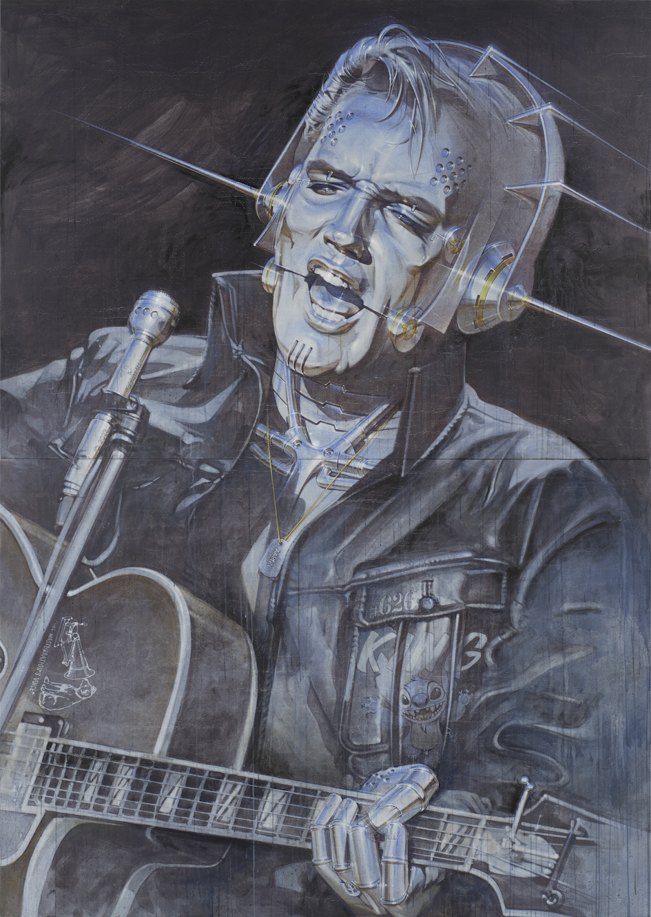 空山基 「Space Traveler」 （鮨さいとう はなれ NANZUKA） ｜Tokyo