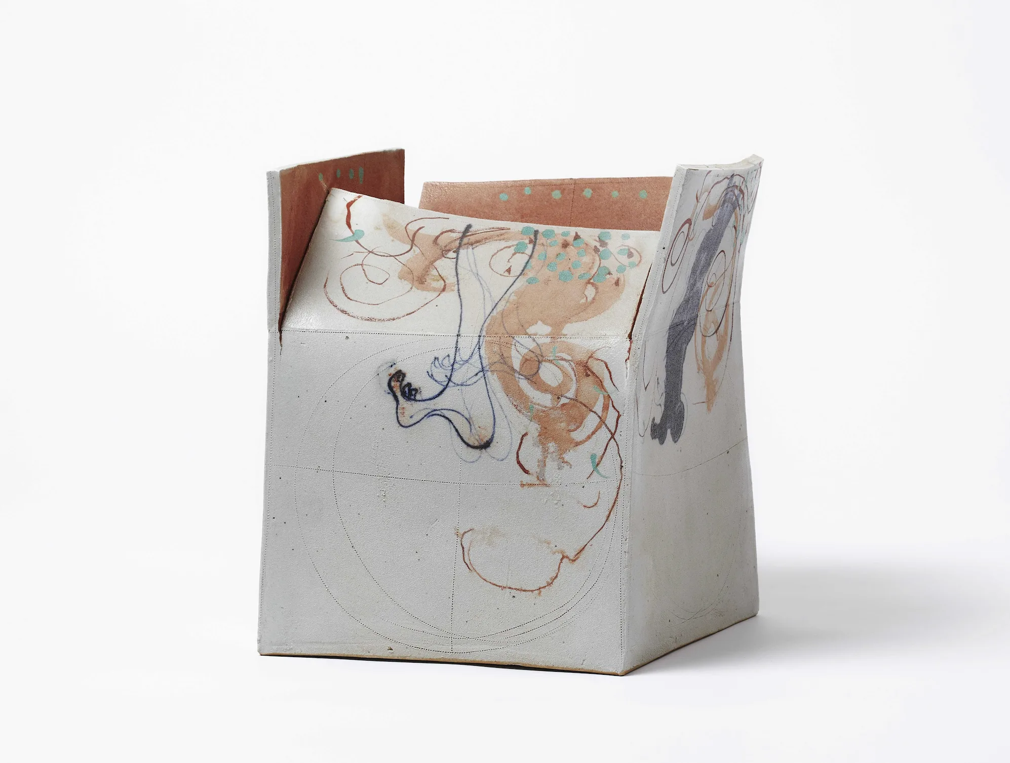 【稀少】 河本太郎 作 鍛穹陶容 共箱付 / 陶器 陶芸 作品 美術 芸術 未知なる陶磁器の表現を求めて。「河本五郎 －反骨の陶芸」が智美術館