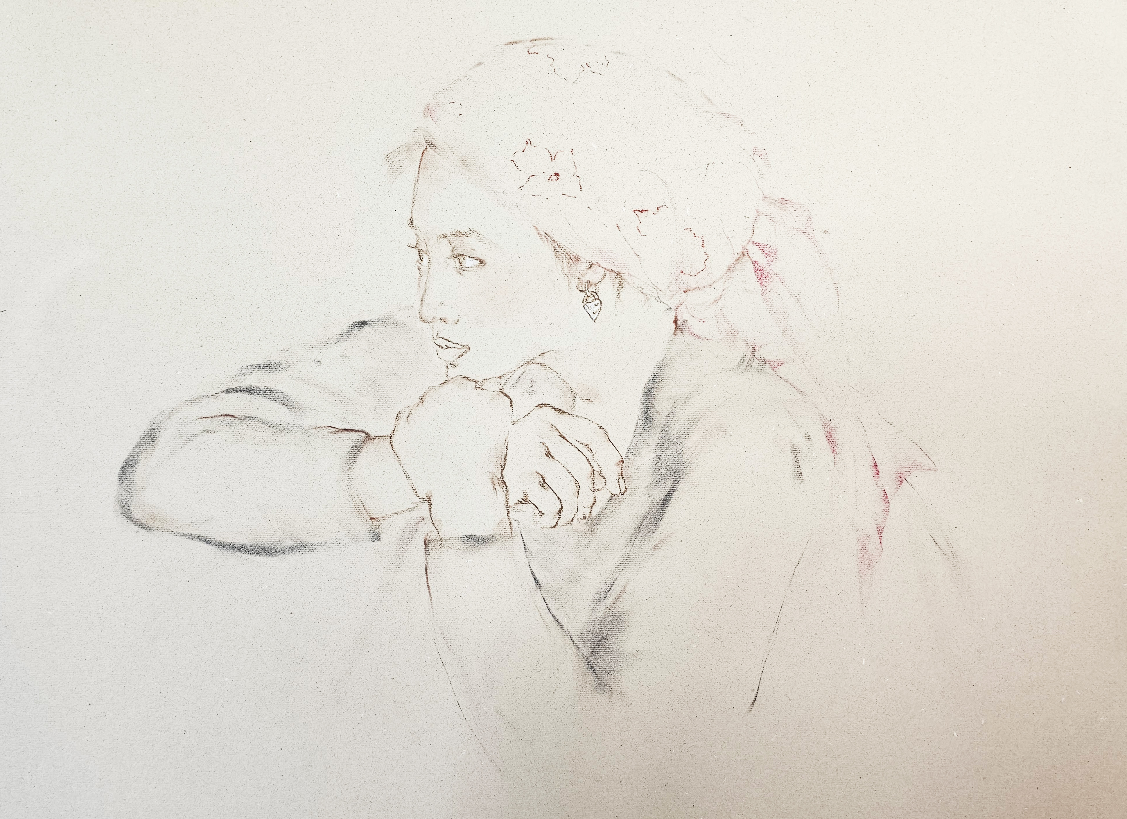 田村能里子素描展 ー凛とつややかにー」 （セイコーハウスホール