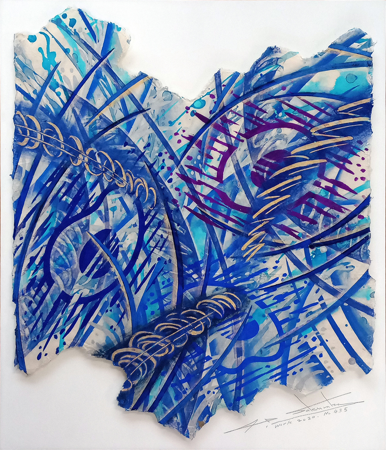 櫻庭春来 「－空間と対話する絵画－ Dialog function of