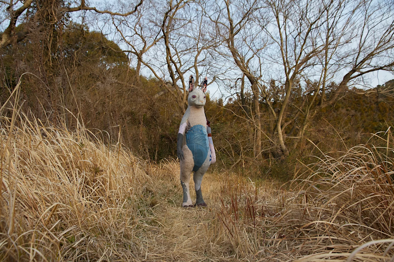 作家 黒田恵枝 ひつじ テディベア 黒田恵枝『Symbiosis』 | ArtSticker