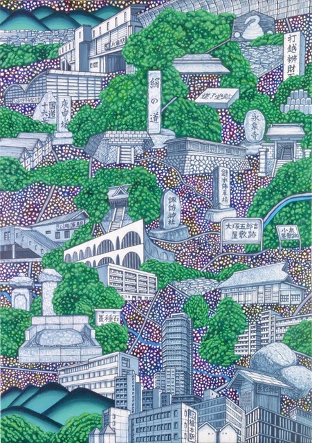 加藤真史 「穹窿航路 – 蚕神、彼の地より来訪し桑海を渡り帰還す – 第