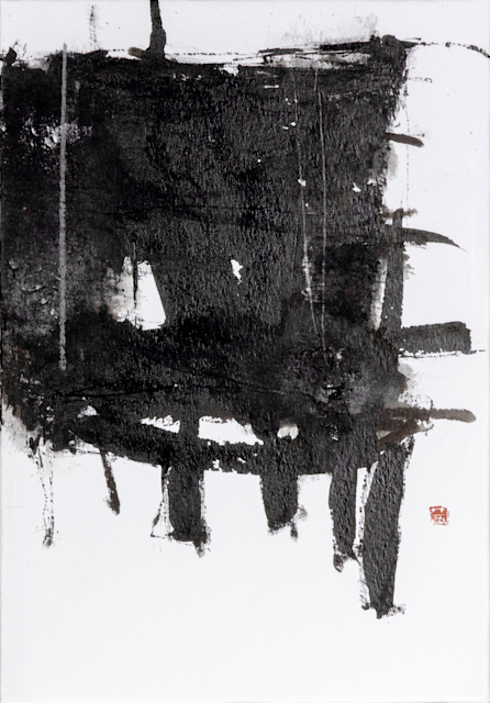 川口茜漣 「墨のかたち」 （侶居） ｜Tokyo Art Beat