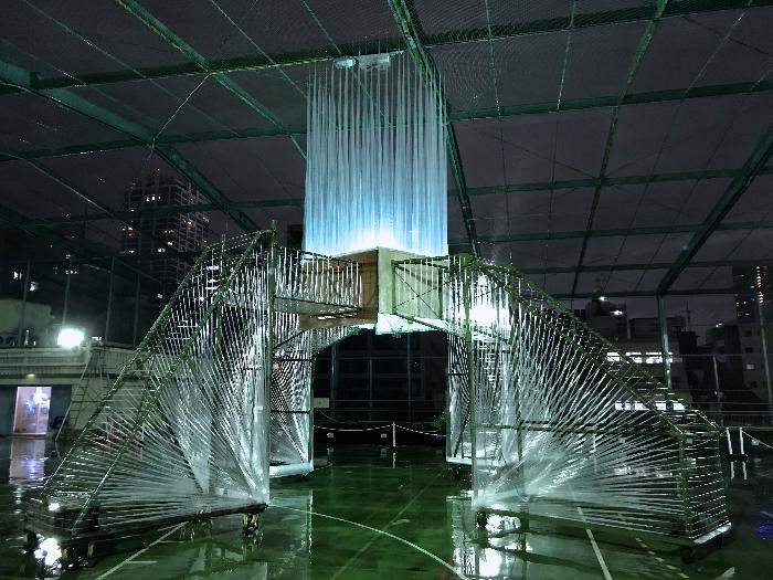 中島崇 「水跡 - traces of energy -」 （下山芸術の森発電所美術館