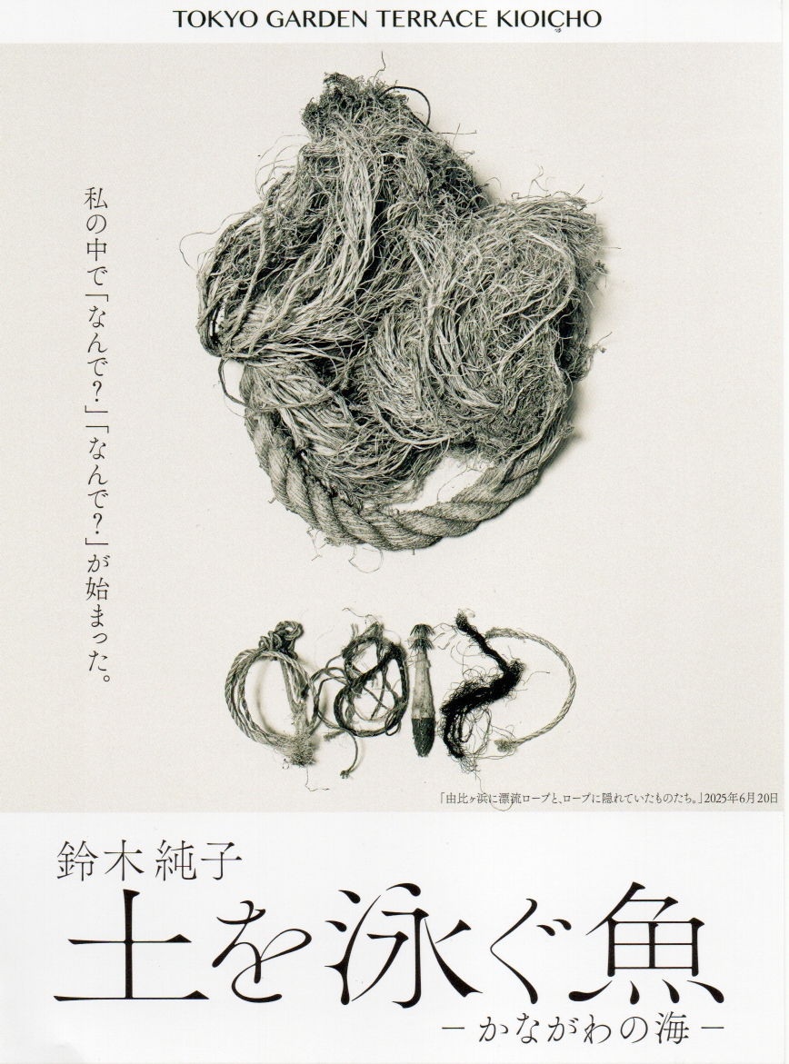 鈴木純子 「土を泳ぐ魚 −かながわの海−」 （東京ガーデンテラス