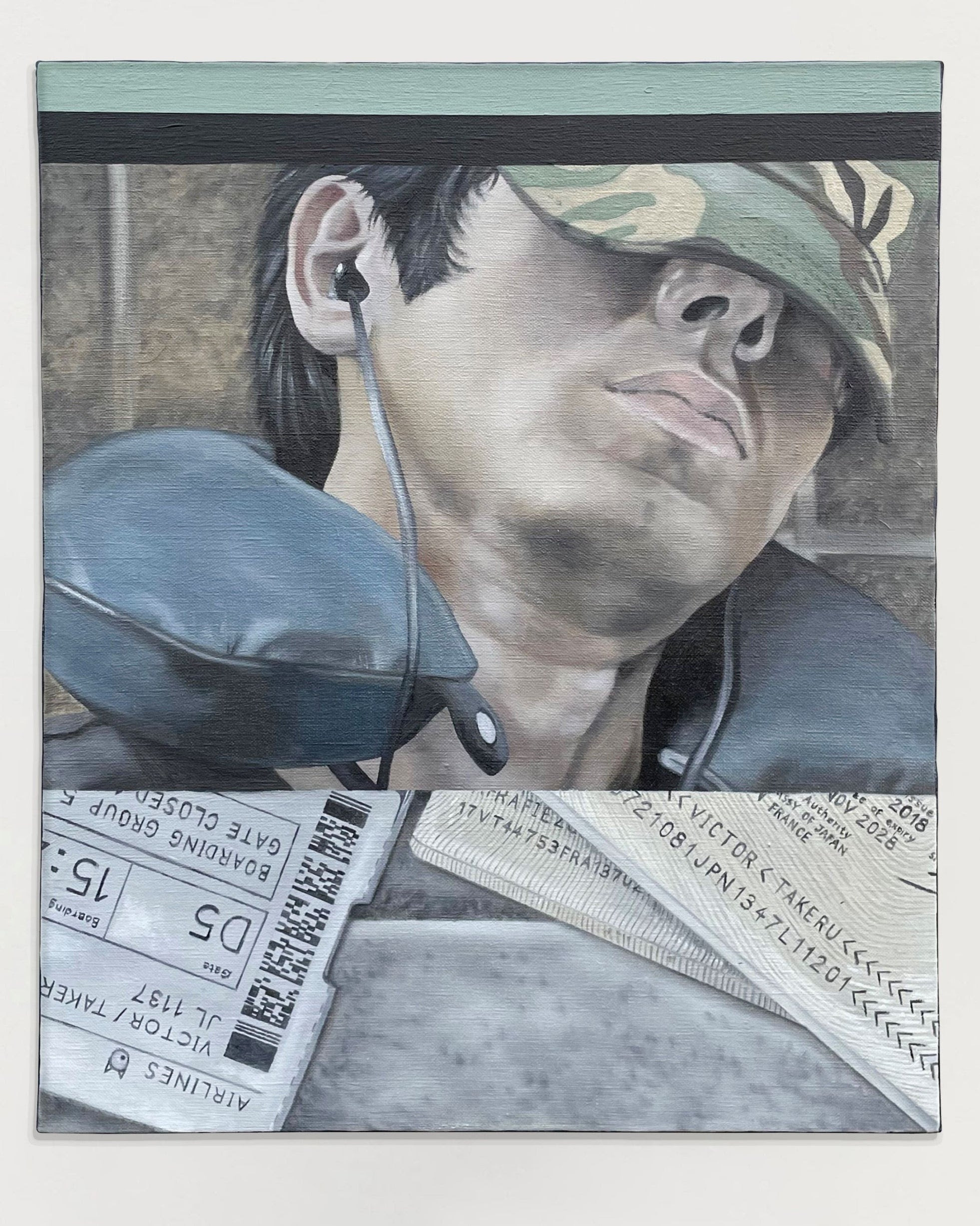 victor takeru 原画　一点もの　unique Victor Takeru 「EXIT MELODIE」 （OIL by 美術手帖ギャラリー