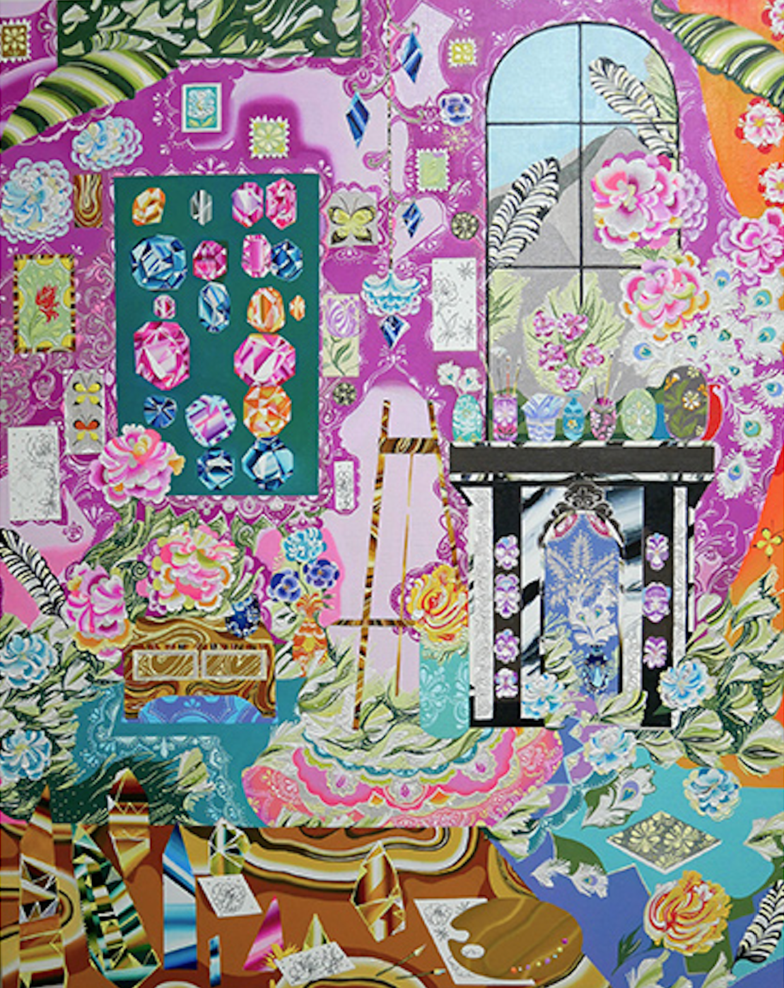 水野里奈 「アトリエの景色」 （新宿髙島屋 10階 美術画廊） ｜Tokyo