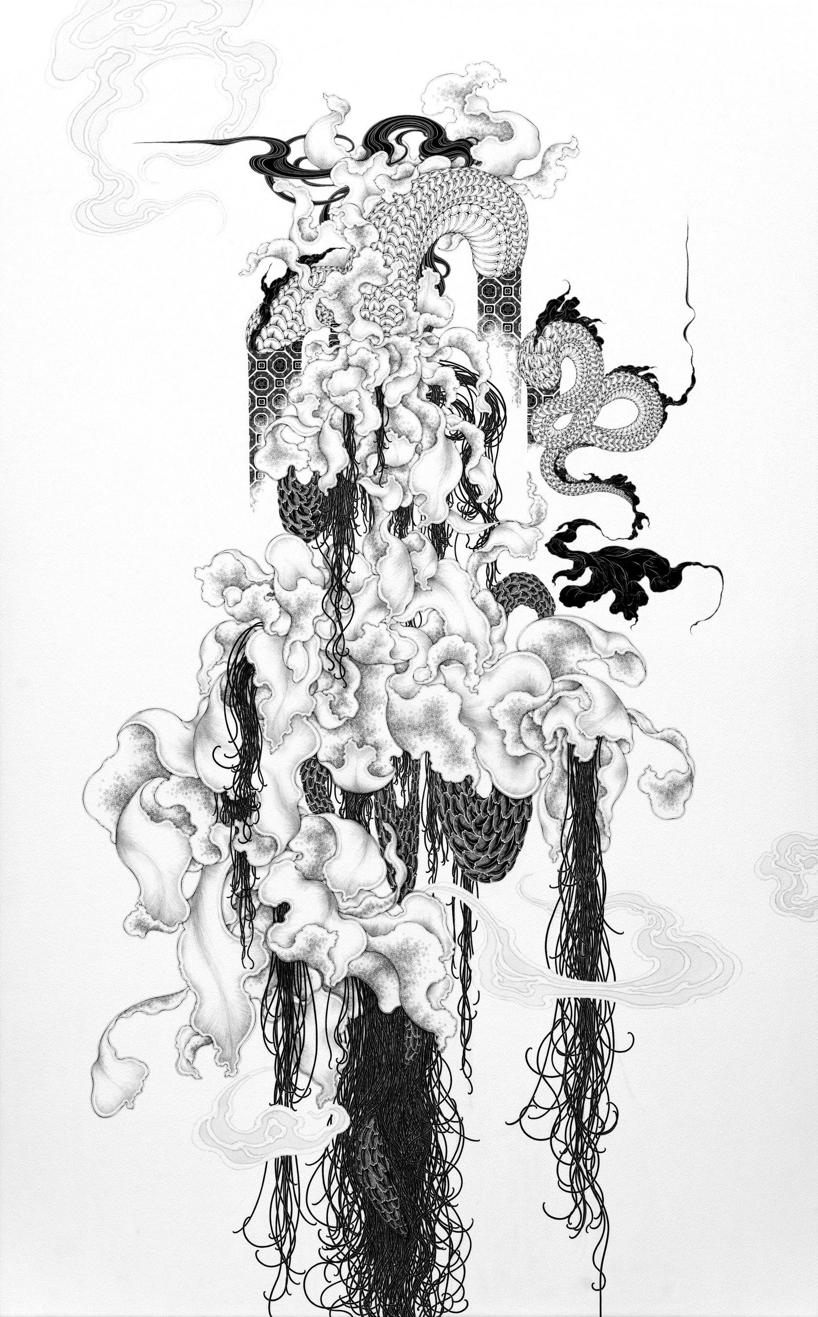 ま*ゆ様 絵画原画　（藤花の祝福）　守護を司る花のmiracle art ランキング第1位 art 絵画原画 （藤花の祝福） 守護を司る花のmiracle