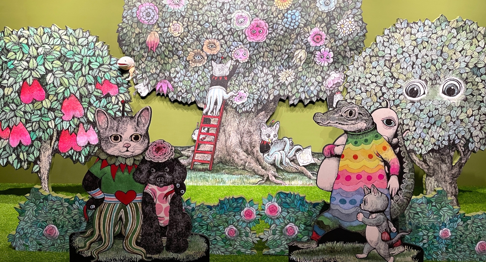 ヒグチユウコ『奇幻動物森林』樋口裕子展画集 【限定サイン版】台湾　A5サイズがあります
