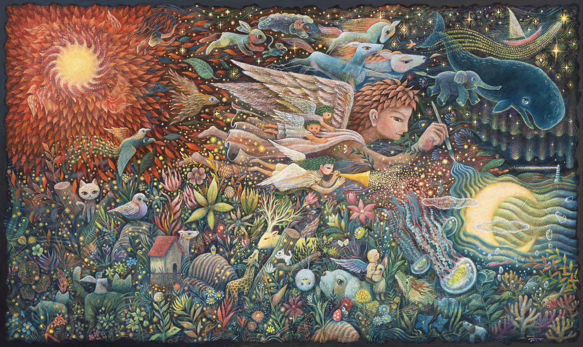 そうぞうのかけら―砂で紡ぐたなかしんの物語―」 （明石市立文化博物館