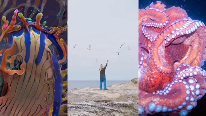 深海生物か、架空の存在か。「Synthetic Natures もつれあう世界：AIと