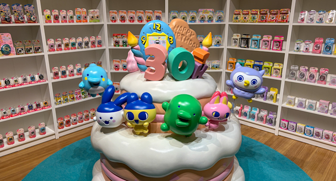 30周年記念 大たまごっち展」が六本木ミュージアムで開幕！ 平成レトロ