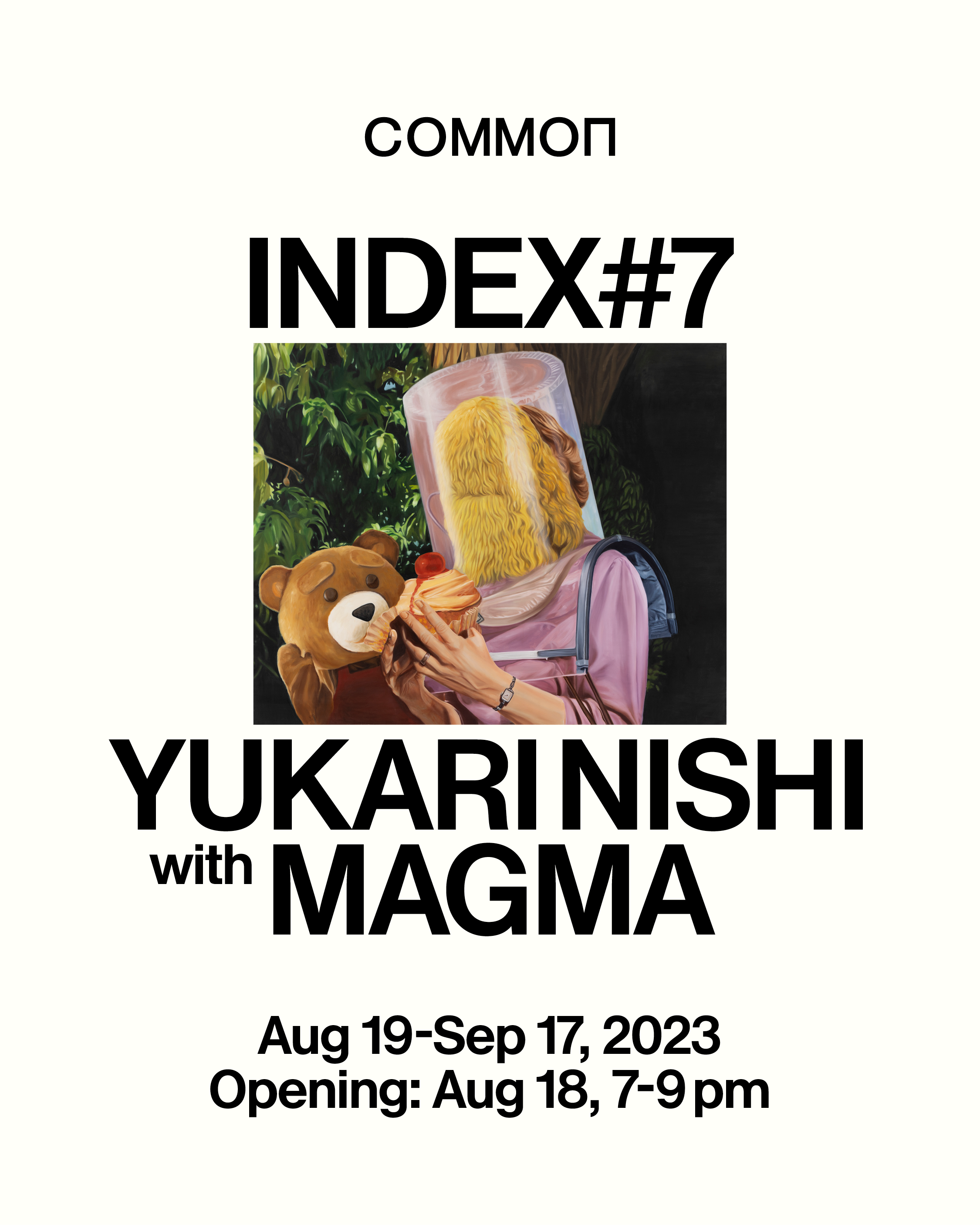 西祐佳里 + magma 「Index ♯7」 （Gallery COMMON） ｜Tokyo Art Beat