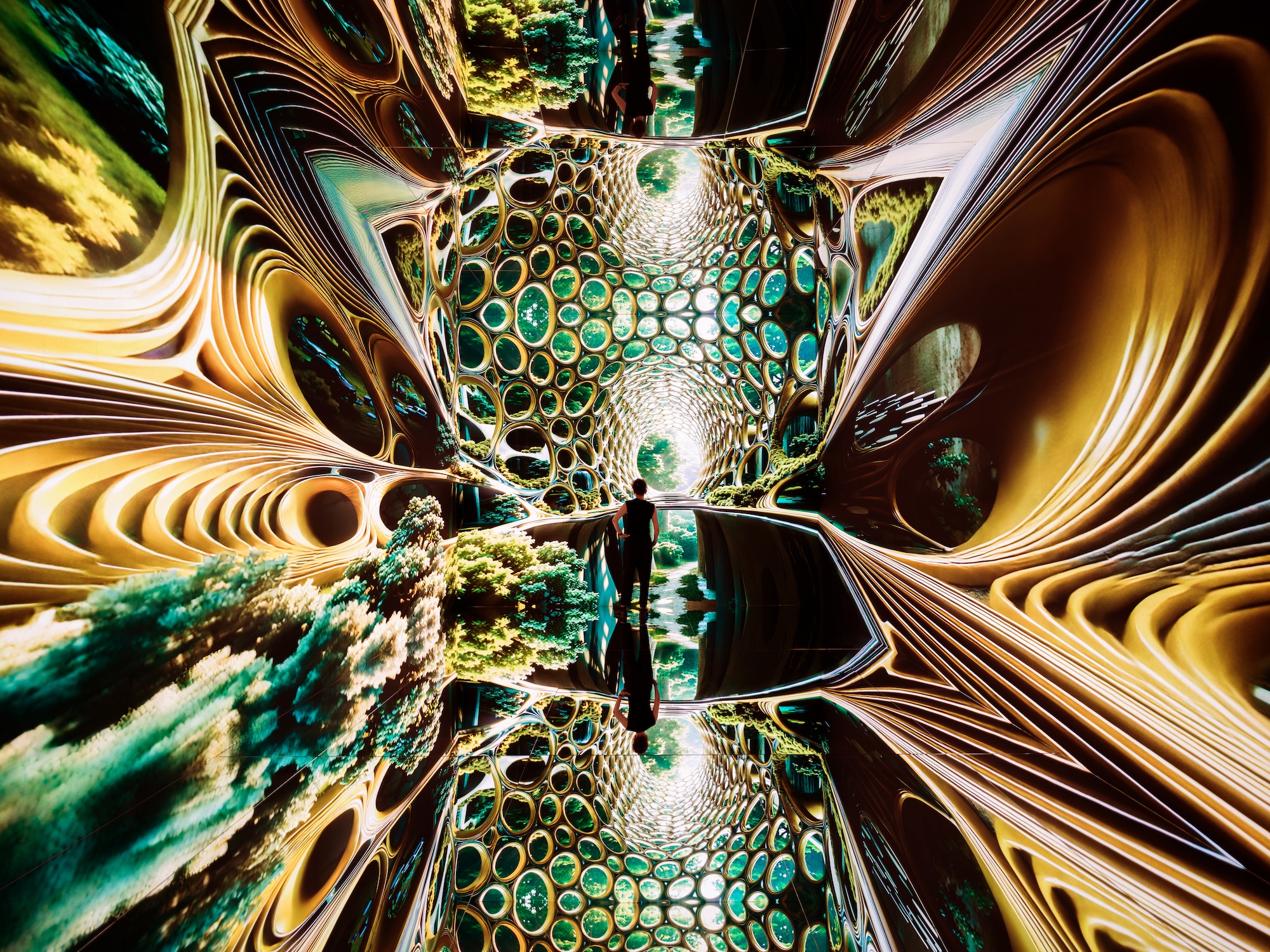 世界初のAIアート美術館「DATALAND」がLAに開館。 こけら落としは熱帯