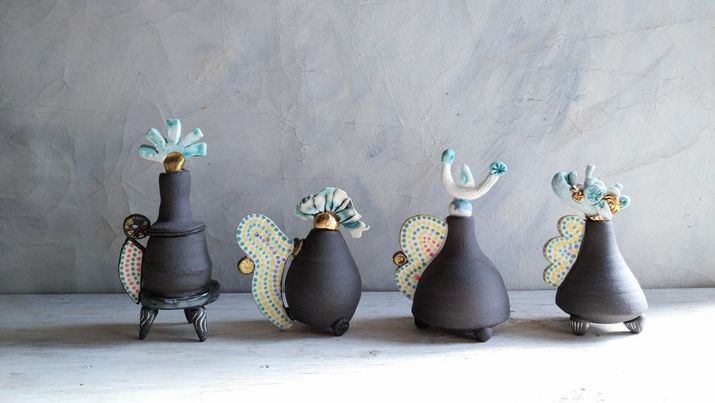 土浪漫展―陶芸作家4人による炎の共演」 （Hideharu Fukasaku Gallery