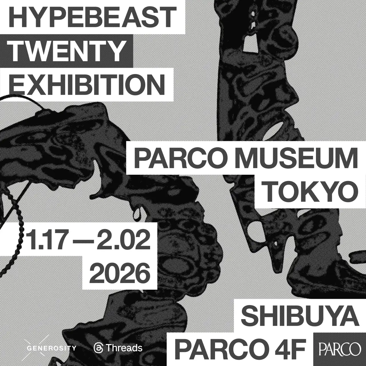 ひー 　XL tokyovitamin PARCO Hypebeast T Hypebeast Twenty Exhibition」 （PARCO MUSEUM TOKYO） ｜Tokyo Art Beat