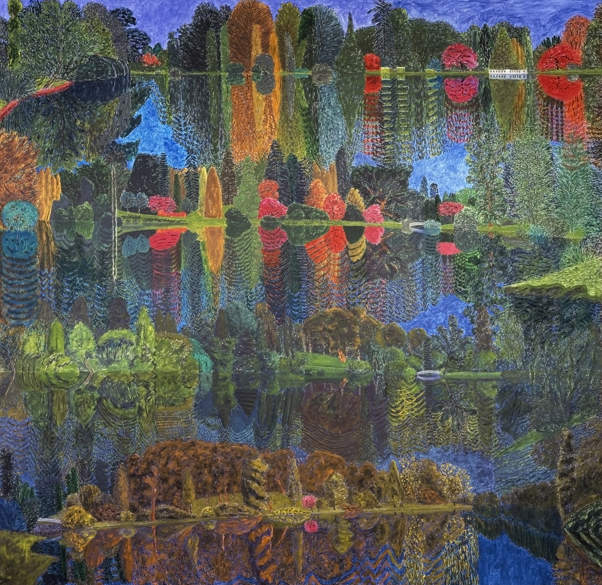 アート原画 『reexamine』30×40 現代アートk.m Aki Kurihara (栗原 あき) | imge (2023) | Available for Sale