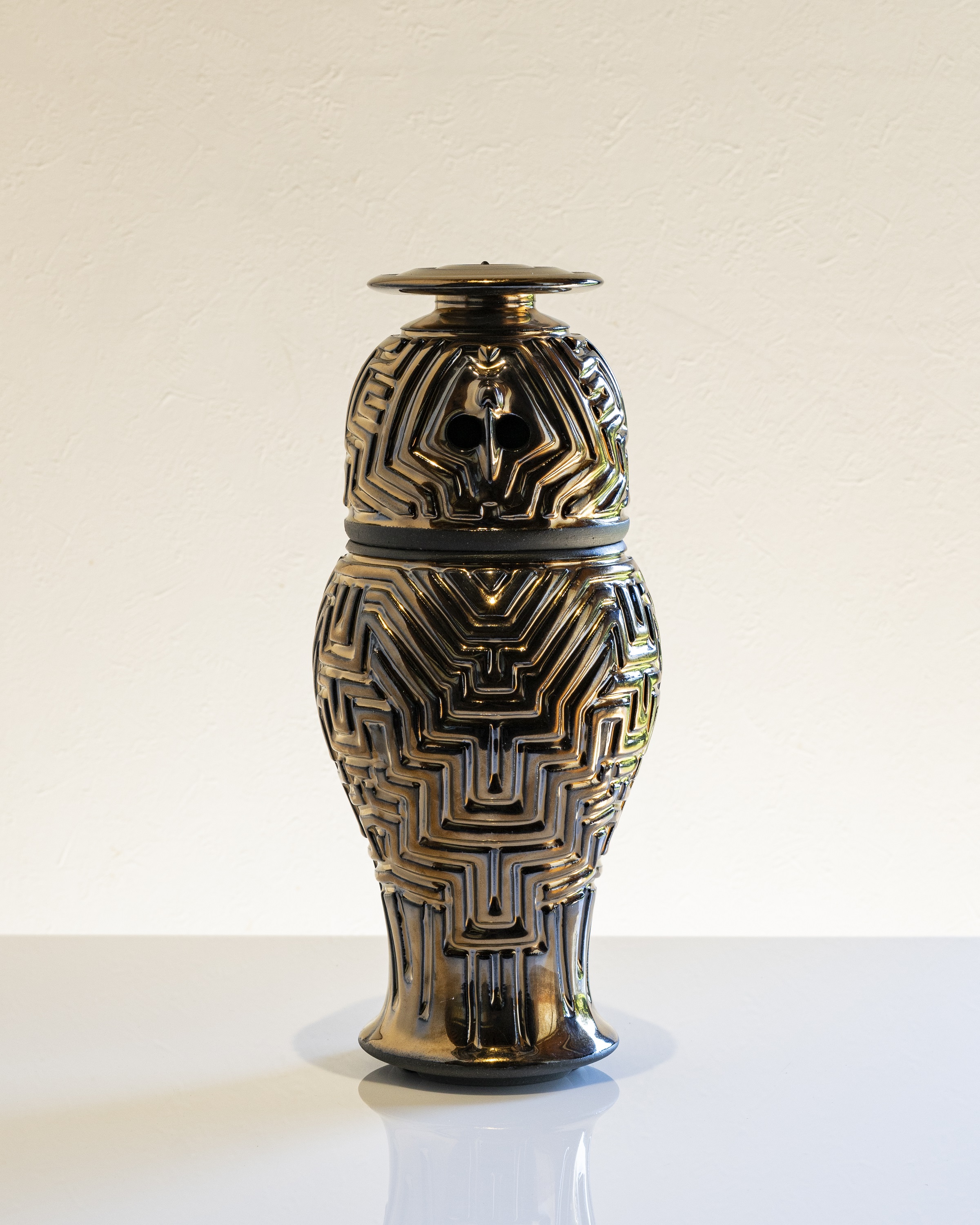 金理有 KIM Riyoo 金 理有 陶芸 アーティスト 花生 花器 希少