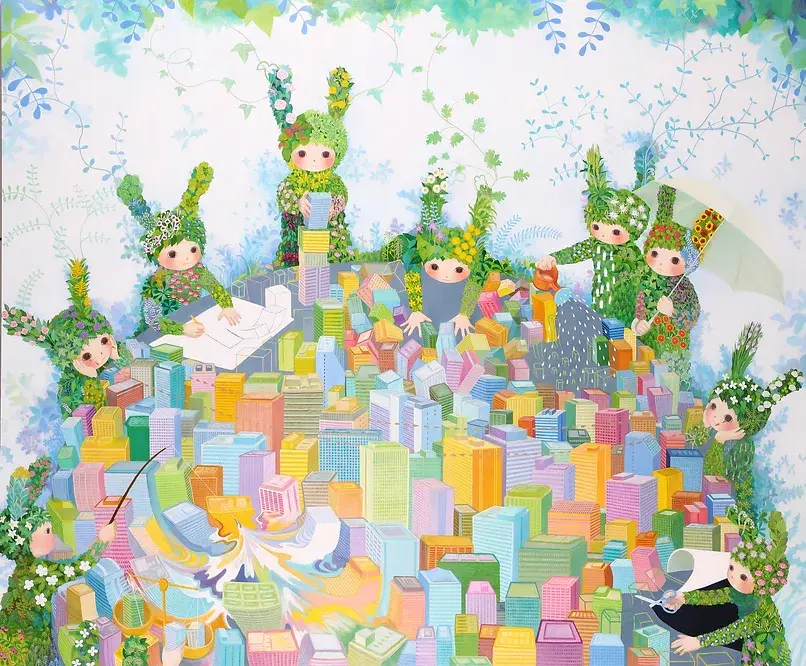 都市がくれた夢」 （HOKUBU記念絵画館） ｜Tokyo Art Beat