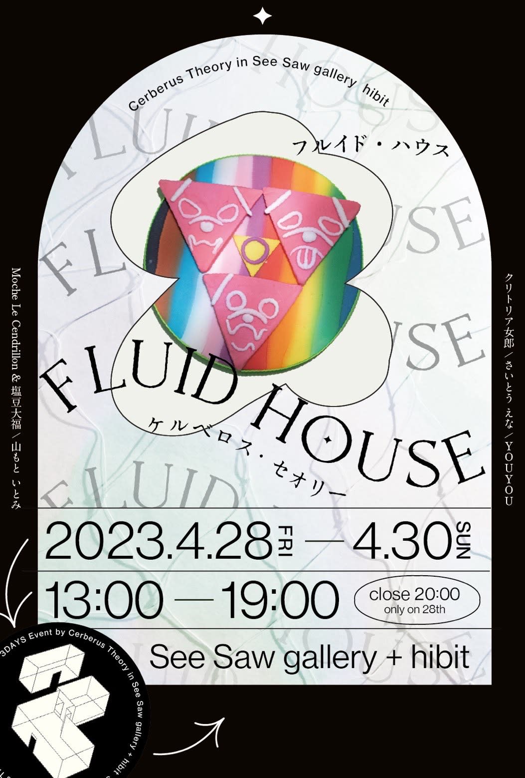 「ケルベロスセオリー Fluid House」 （See Saw gallery + hibit） ｜Tokyo Art Beat
