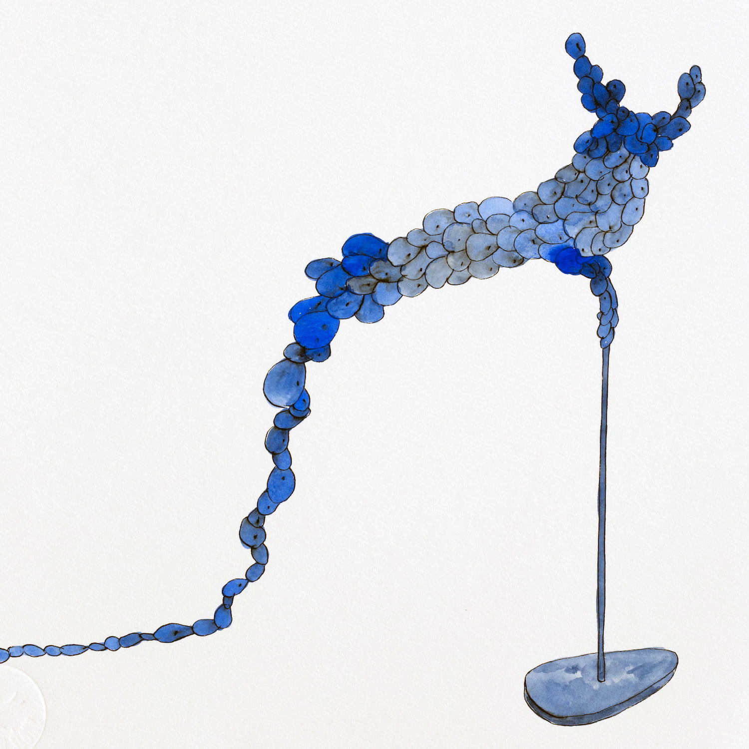 山本豊子 「月庭を巡る燕石考」 （フラットリバーギャラリー） ｜Tokyo