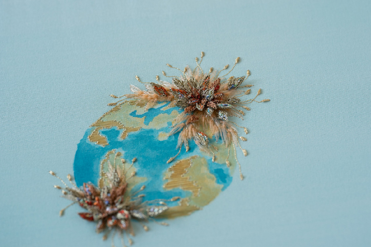 ○永遠星の浜辺　　　絵画原画 2025.2.19(水)~2.24(月)工藤 遥 個展 中世夢想 –Dreaming