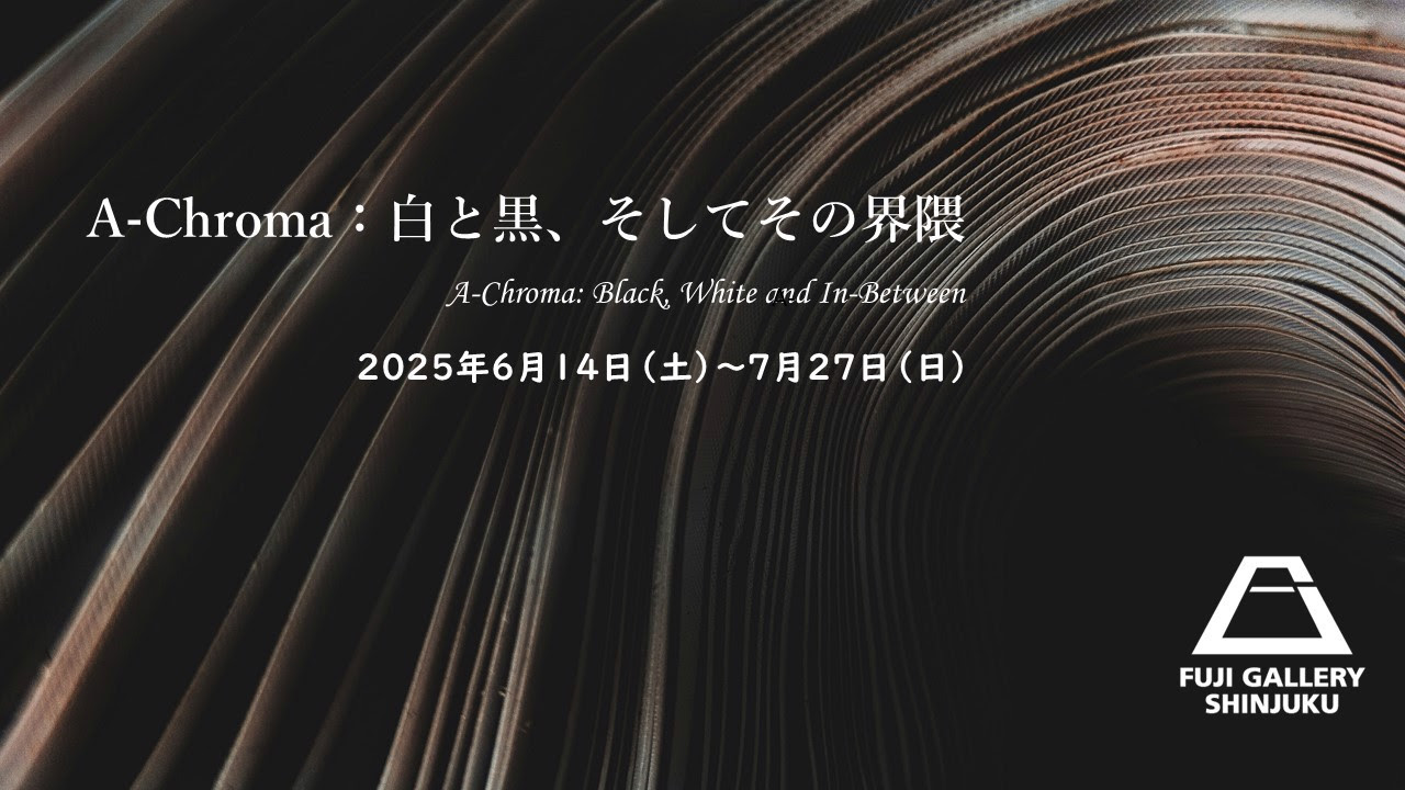 A-Chroma：白と黒、そしてその界隈」 （フジギャラリー新宿） ｜Tokyo