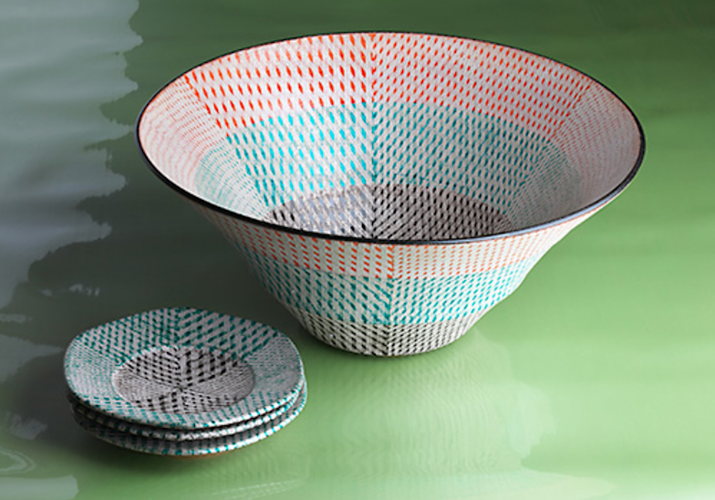 未使用　前田正博　色絵蓋物 前田正博色絵磁器展 - 作陶50年 明るく楽しく美しく-」 （セイコー