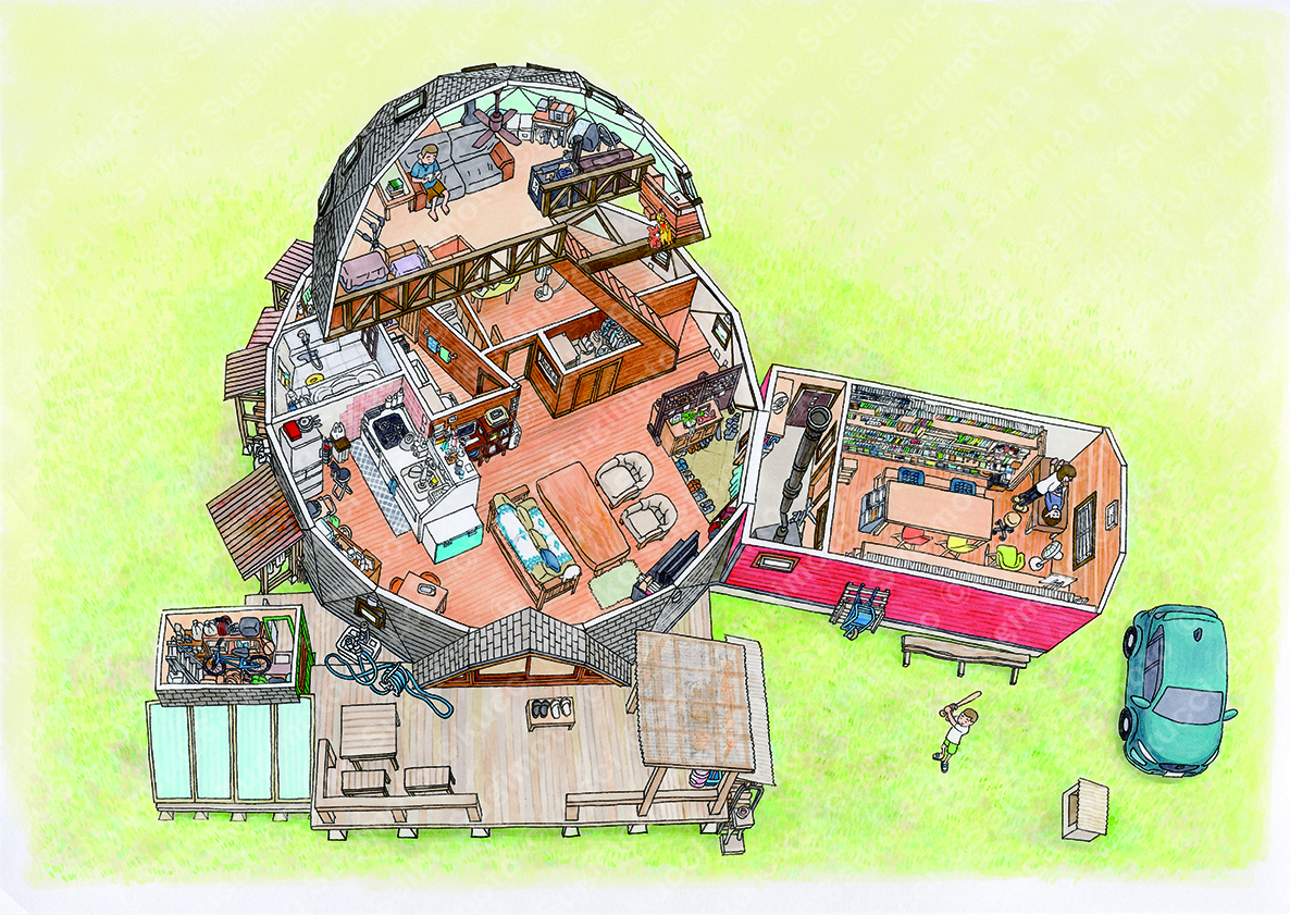 杉本彩子原画展 “Home Sweet Home”」 （ギャラリー白線） ｜Tokyo Art Beat