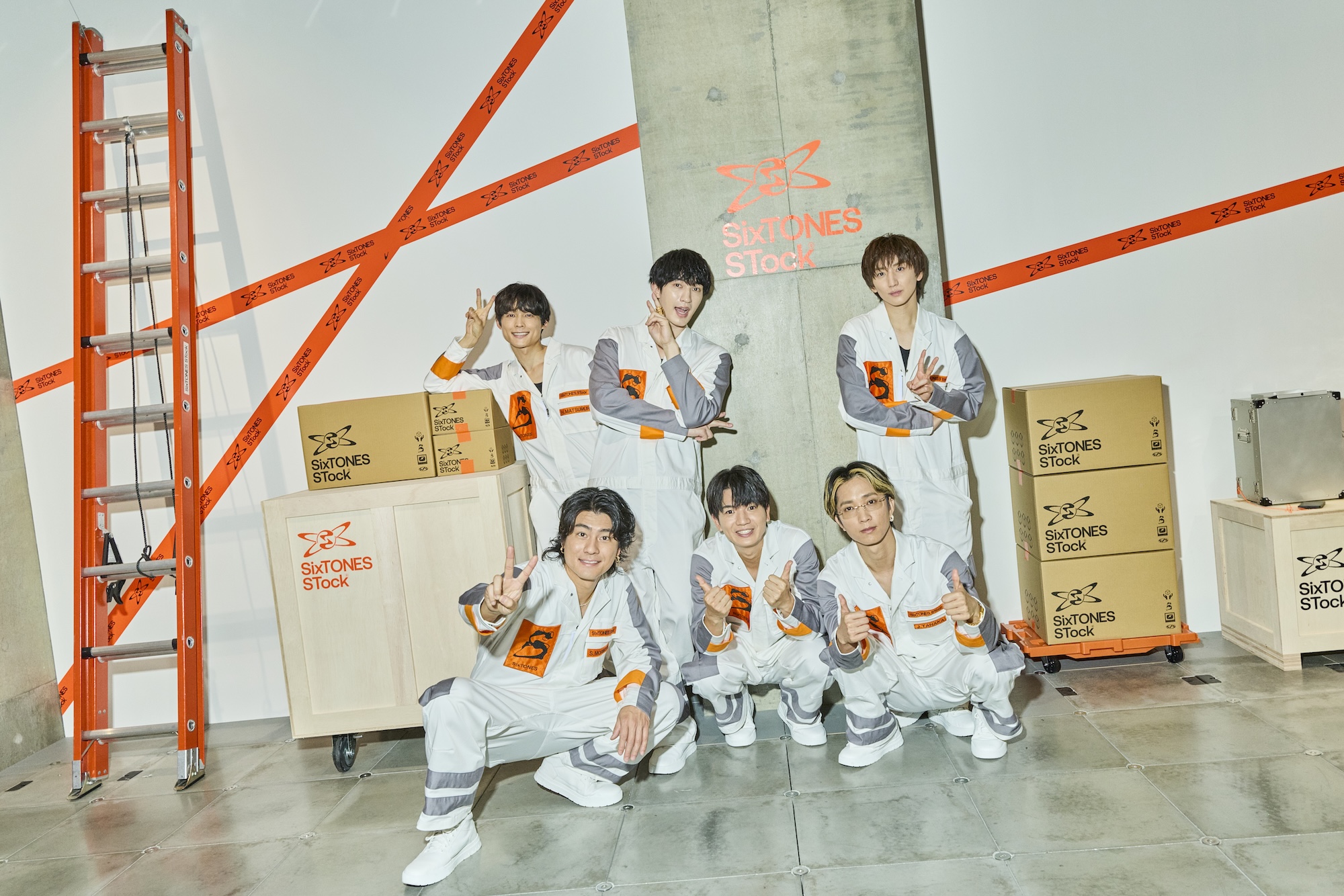 SixTONESの体験型展示「SixTONES STock」が東京・Ginza Sony Parkで