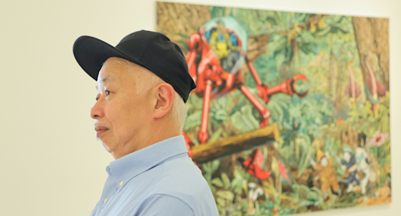 自身を模した子供、熊、怪物など。彫刻家で陶芸家の大谷工作室の個展