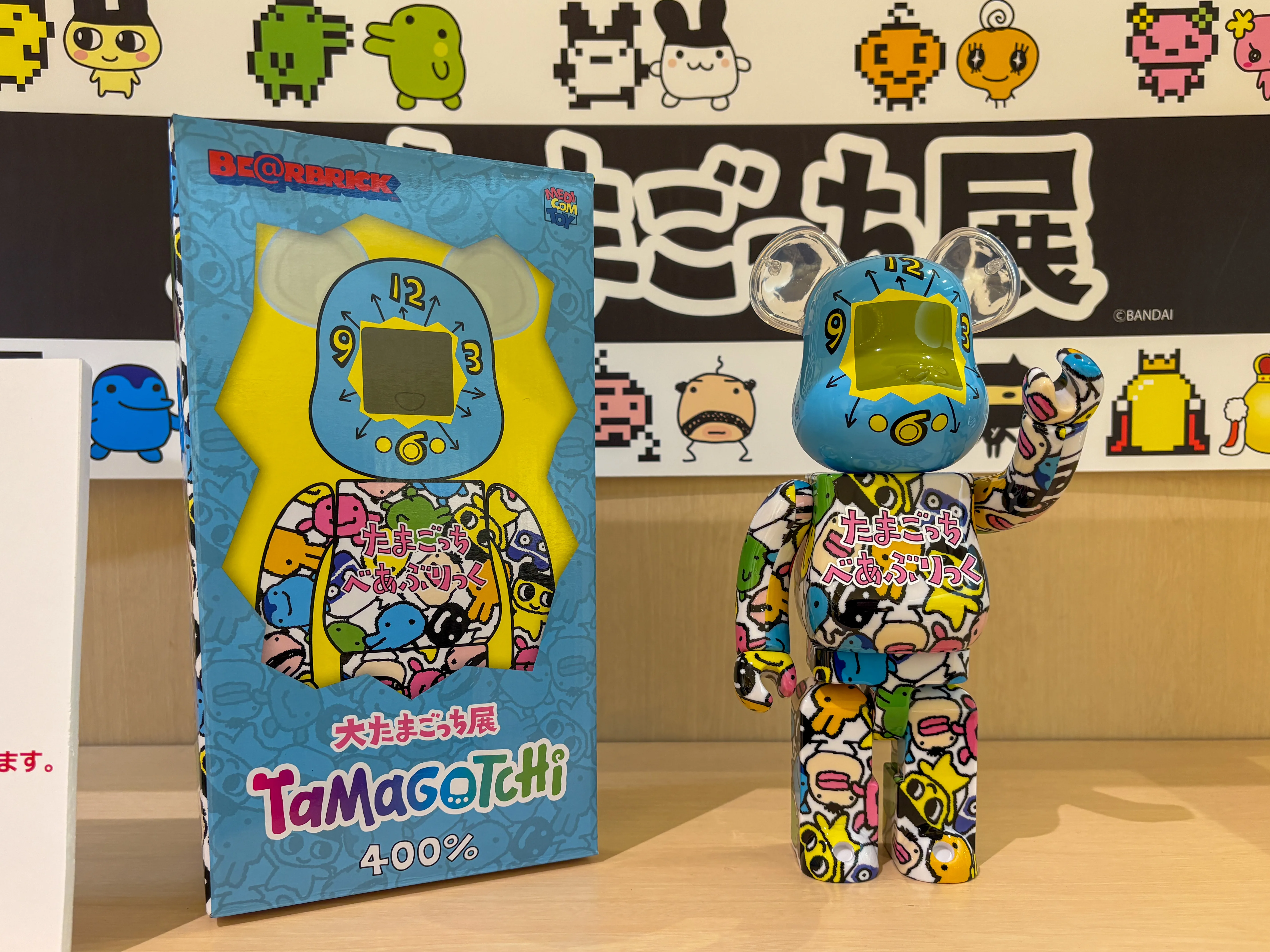 大たまごっち展☆BE@RBRICK×Tamagotchi BE@RBRICK」とのコラボ「たまごっち」が「大たまごっち展」の開催記念