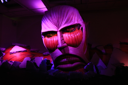 進撃の巨人 進撃の巨人展 イラスト壁(大) エレン リヴァイ TVアニメ