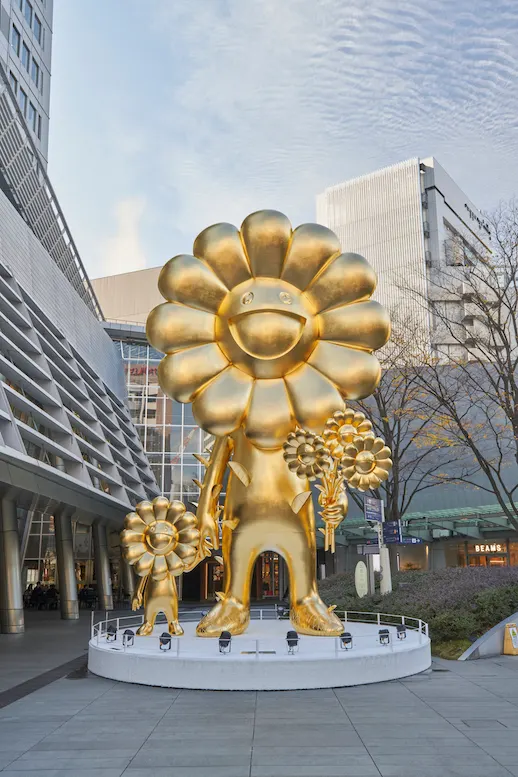 村上隆 ピンズセット Roppongi Hills 66 非売品ブックレット付 六本木ヒルズに村上隆《お花の親子》が登場。「STARS展」×「お花カフェ