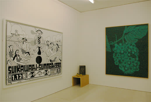 マチエールについての考察 草間彌生1980s VS 中ザワヒデキ1990｜Tokyo