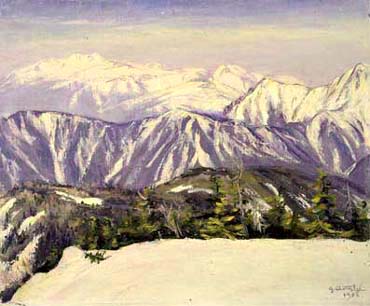 足立源一郎展 「魅惑の山々」 （日動画廊） ｜Tokyo Art Beat