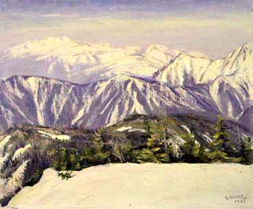 足立源一郎展 「魅惑の山々」 （日動画廊） ｜Tokyo Art Beat