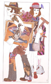 Yoshitarō Isaka, 'Young Towner Series', for TBS Radio, 1970