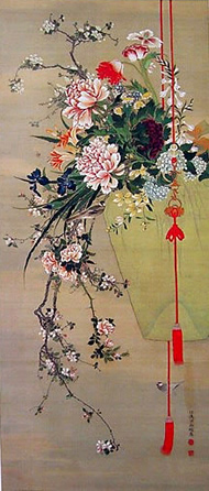 絵画 花 フラワー （8） Flowers upon Flowers: Edo Period Paintings from the Fuchu Art