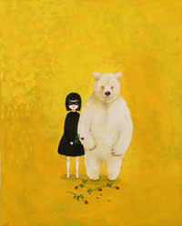 廣田尚子、【僕の母の心】、希少な額装用画集より、新品額装付 2006_10CB?w=1200