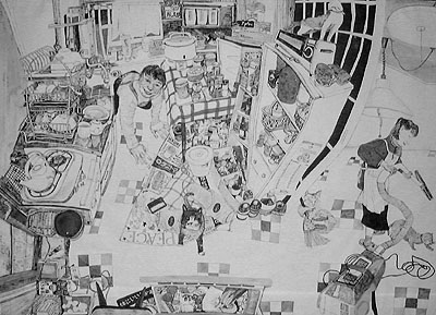 ⚠️激クリアランス⚠️ 石井研一 街角 絵画　元あの値段は2万7000円 ⚠️激クリアランス⚠️ 石井研一 街角 絵画 元あの値段は2万