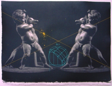 北川健次 「Element-回廊を逃れゆくアポロニオスの円」 （不忍画廊