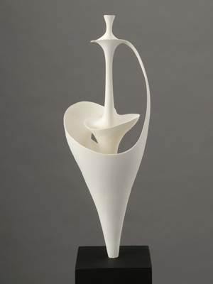 山岸大祐 「白壷の輪郭 花鳥のアーチ」 （LIXIL ギャラリー 1 & 2