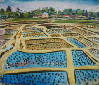 児島善三郎 「田園の輝き」 （府中市美術館） ｜Tokyo Art Beat