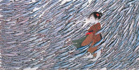 風の画家　中島潔　絵画（限定1000部） 風の画家 中島潔 絵画（限定1000部） 風の画家 中島潔 絵画（限定