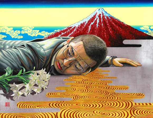 【内山田画廊】くやまやおい　自画像　ポップカルチャーアート 山内康嗣 展 （FUMA Contemporary Tokyo / BUNKYO ART） ｜Tokyo