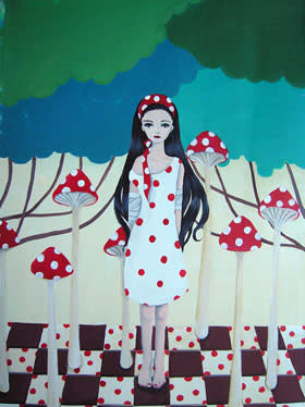 河邊香 「プレゼント～密やかな拘束～」 （ヴァニラ画廊） ｜Tokyo Art