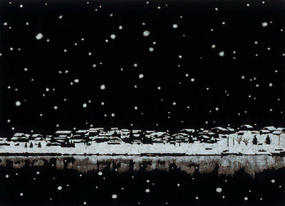 並木恒延作 月あかり 並木恒延漆芸展 - 日本の四季を愛でる - 」 （セイコーハウスホール