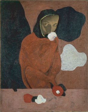 ★現代絵画の20年 群馬県立近代美術館 1984年 県立近代美術館がリニューアル 開館前から待つ人も「ゲルニカ